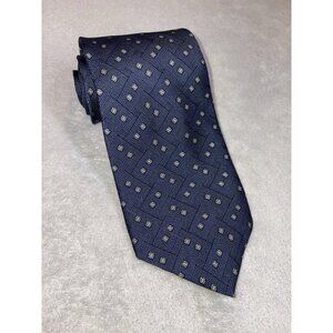 Nautica Men’s Necktie 100% Silk Navy Tie‎ Fast Shipping!